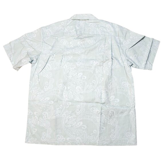 Pacific Legend Hawaiian Aloha Shirt Lt Green XL Honu Tiki Surfboards - Picture 2 of 9